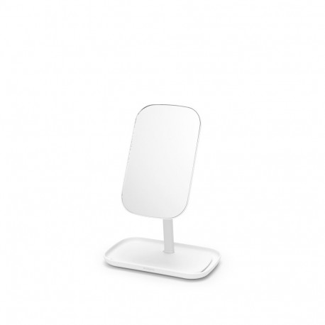 New! BRABANTIA ReNew mirror with shelf White 280726