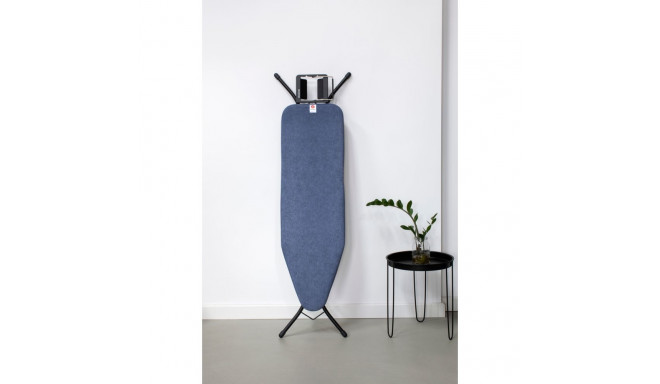 BRABANTIA triikimislaua kate 124x38 cm teksasinine (B) 4mm+ 4mm vilt 130700