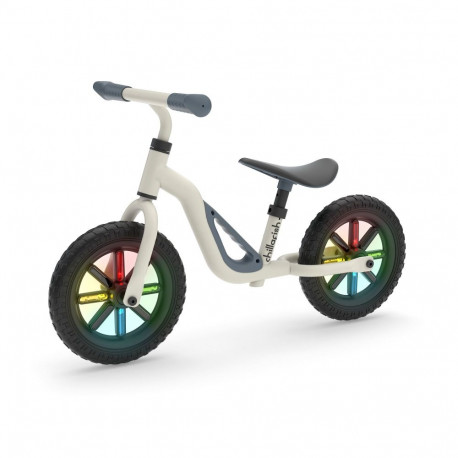 Chillafish Charlie 10" balance bike beige with lights from 1 5 to 4 years CPCH02BEI