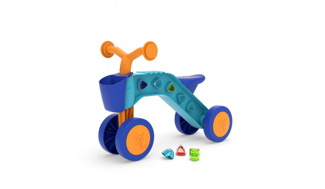 Chillafish Itsibitsi quad bike for the little ones with basket blue/orange from 1 to 3 years CPIB02L