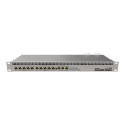 Mikrotik Wired Ethernet Router RB1100x4 1U Rackmount Quad core 1.4GHz CPU 1GB RAM 128MB 13xGigabit L