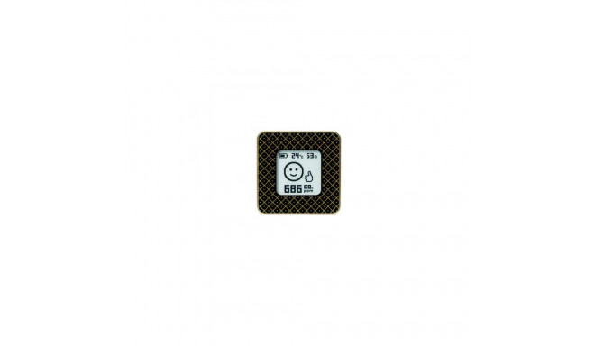 AIRVALENT home air quality sensor Gold/Luxurious