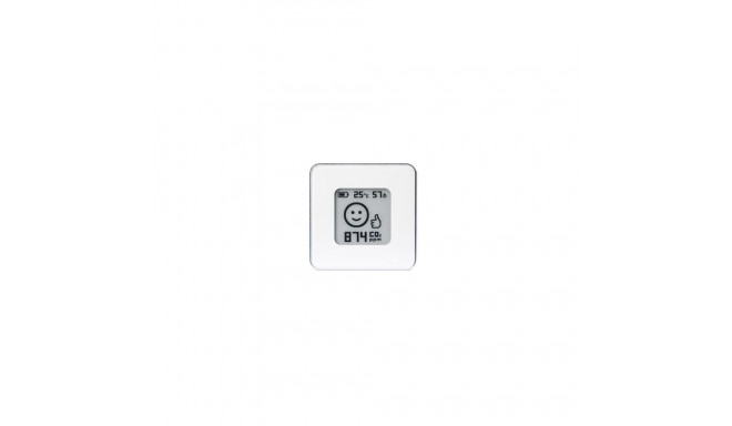 AIRVALENT home air quality sensor Silver/White
