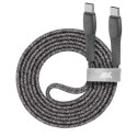 CABLE USB-C TO USB-C 1.2m/hall PS6105 GR12 RIVACASE