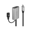 Lindy USB 3.1 Aktiv-Verlangerung Typ C/C M/F 5m