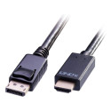 Lindy DisplayPort an HDMI kaabel 4K30 (DP: passiivne) 5 m