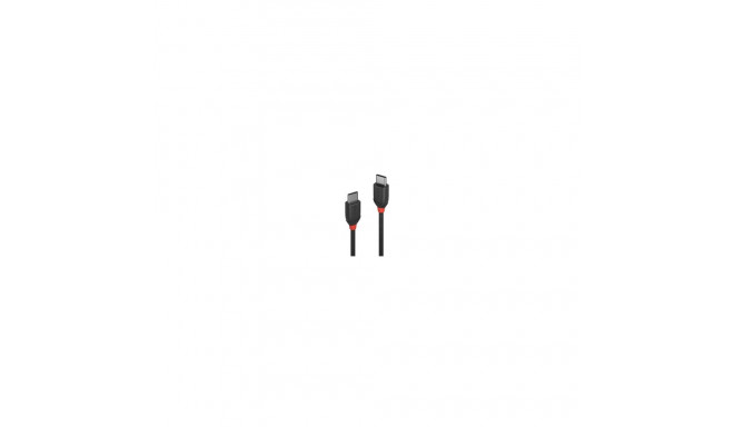 Lindy USB 3.1 Typ C kaabel 3A must Line 1m