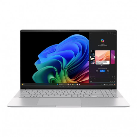 Asus Vivobook S S5507QA-MA112W | Cool Silver | 15.6 " | OLED | 3K | 120 Hz | 2880 x 1620 pixels | Gl