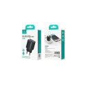 USAMS CC229 30W GaNUSB-C/USB-A kiirlaadija XC seeria valge CC229TC02