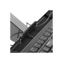 NEOMOUNTS DESK MOUNTED SIT-STAND WORKSTATION (SCREEN KEYBOARD & MOUSE)