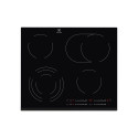 Electrolux | Hob | EHF6547FXK | Electric | Number of burners/cooking zones 4 | Touch | Timer | Black