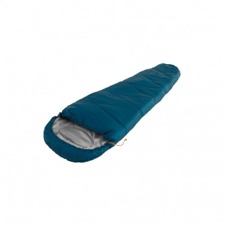 Easy Camp Starling Mummy Blue 8°C | Sleeping Bag | 210 x 75 x 50 cm | -5 to 12 °C | Two-way open-end