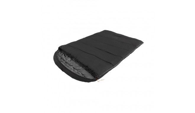 Easy Camp Raven Square Double 5°C | Sleeping Bag | 220 x 150 cm | -9 to 10 °C | Two-way open-end, L-