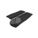 Easy Camp Raven Square Double 5°C | Sleeping Bag | 220 x 150 cm | -9 to 10 °C | Two-way open-end, L-