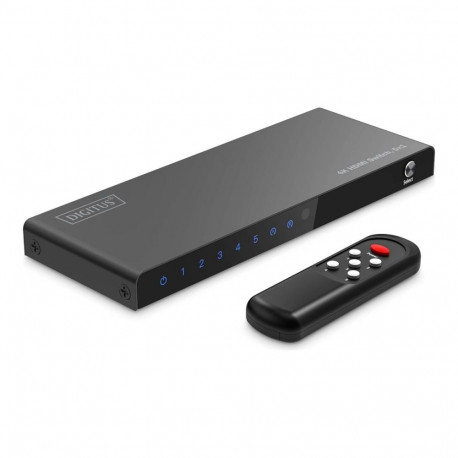 Digitus 8K HDMI lüliti, 5x1 | DS-55334 | must