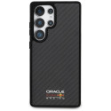 Red Bull päris süsinikkiust läikiva logoga MagSafe ümbris Samsung Galaxy S25 Ultra must