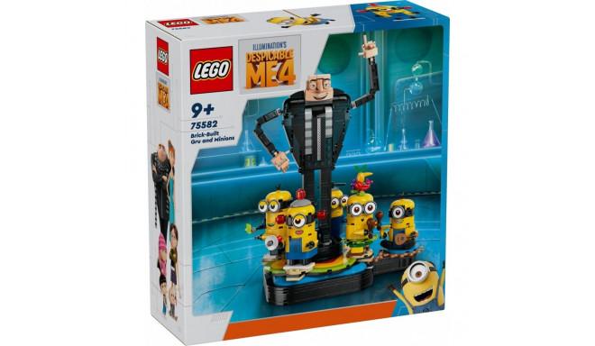 LEGO Minions 75582 Gru ja klotsidest minionid