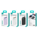 USAMS Powerbank with Retractable CableRetractable Lightning 10000 mAh PD 20W Fast Charge XY Series p