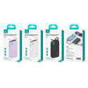 Usams Powerbank koos sisse tõmmatava USB-C kaabliga 10000 mAh PD 20W kiirlaadimine XY seeria valge/v