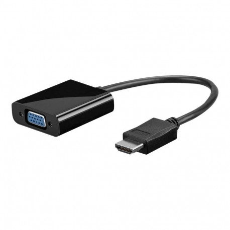 Goobay | HDMI/VGA adapter, nickel plated | 68793 | Black | HDMI male (type A) | VGA female (15-pin)