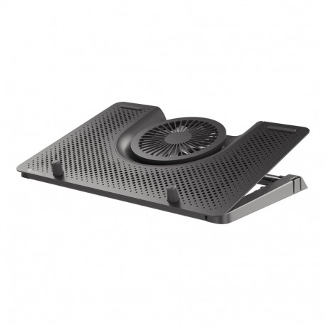 GENESIS sülearvuti jahutusalus OXID 550 15.6-17.3 5 ventilaatorit LED-valgus 1 USB must 400 x 280 x
