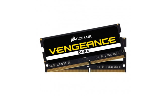 CORSAIR DDR4 2933MHz 32GB 2x16GB SODIMM Unbuffered 19-19-19-47 Black PCB 1.2V