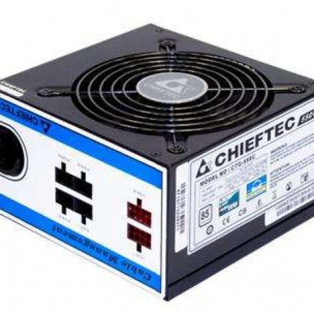 CHIEFTEC 550W toiteplokk, 85+, 230V kaablite haldus