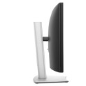 LCD Monitor|DELL|P3425WE|34.1"|Business/Curved/21 : 9|Swivel|Height adjustable|Tilt|Matte|Panel IPS|