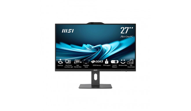 Monoblock PC|MSI|PRO|AP272P 14M|Business|All in One|CPU Core i5|i5-14400|2500 MHz|Screen 27"|RAM 16G