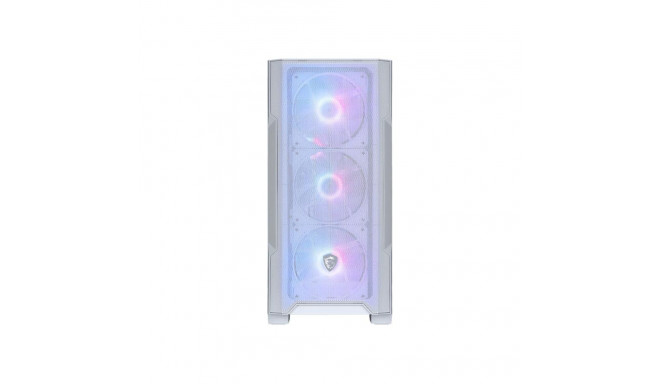 Case|MSI|MAG FORGE M100R / WHITE|Micro|Not included|MicroATX|MiniITX|Colour White|MAGFORGEM100RWHITE