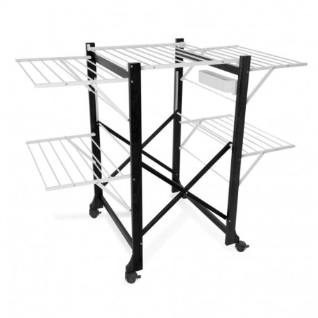 ARREDAMENTI ALIANTE Drying rack - 132 x 105 cm, Black