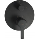 Concealed shower mixer with shower switch