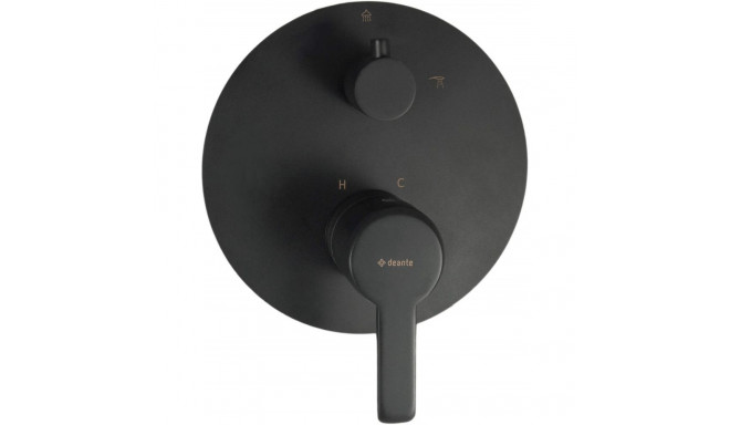Concealed shower mixer with shower switch