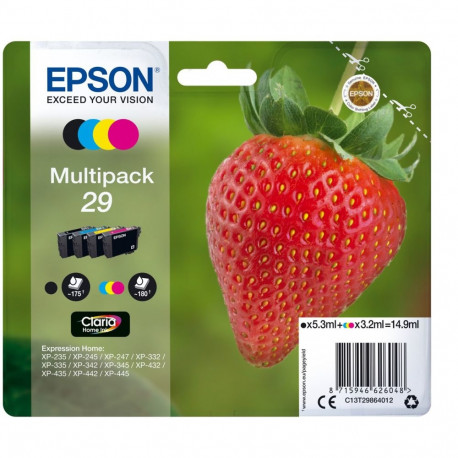 Epson tindikomplekt 29 Strawberry Claria Home 4 värvi