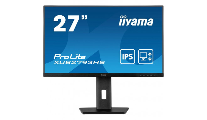 iiyama ProLite 27” Full HD IPS monitor servast servani disainiga, ideaalne mitme monitori seadistust
