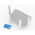 Keenetic Hero 4G+ AX1800 Mesh Wi-Fi 6 4G+ modem-ruuter nutika 4-pordilise gigabit-lüliti ja USB 3.0 