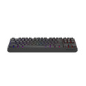 Mechanical Gaming Keyboard | Juhtmevaba | US | Must | 2.4 GHz, Bluetooth, USB | Outemu Panda