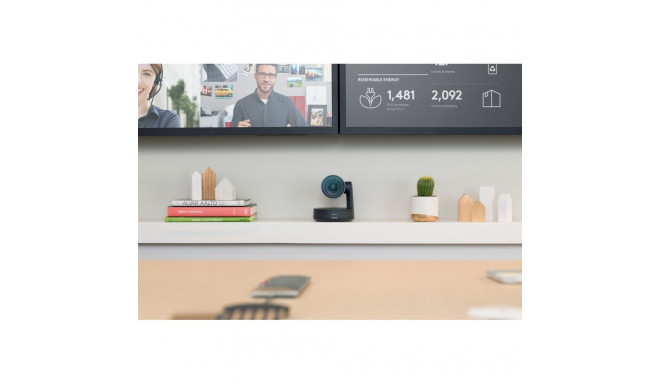 Logitech Rally kaamera must 3840 x 2160 pikslit 60 fps