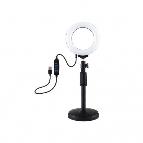 Ring LED lamp Puluz with adjustable base PU391