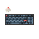 Keychron V5 Max QMK/VIA RGB Knob Red Switch Wireless Mechanical Keyboard (black)