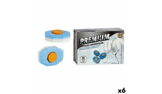 Dishwasher lozenges 75267 Premium 3-in-1 Set (6 Units)