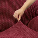 Cover for chaise longue with short left arm Sofaskins NIAGARA 210 - 340 cm - Yellow
