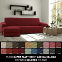 Pārsegs atpūtas krēslam ar īsu kreiso roku Sofaskins NIAGARA 210 - 340 cm - Dzeltens