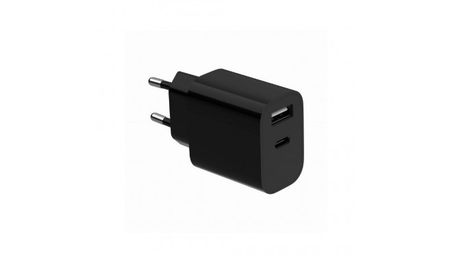 Gembird CHARGER USB UNIVERSAL BLACK/2P TA-UC-2AC12-01-BK
