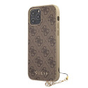Guess - Guess 4G Charm Case for iPhone 12 Pro Max 6.7 Brown