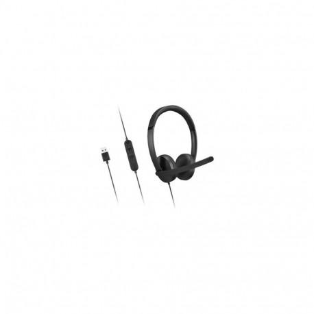 Lenovo Headset | USB-A Stereo Gen 2 | Built-in microphone | Wired | Black