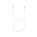 Samsung - EP-DG930DWE Samsung Combo microUSB Data Cable with USB-C Reduction 1.5m White (Bulk)