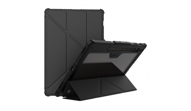 Nillkin - Nillkin Bumper PRO Protective Stand Case Multi-angle for Samsung Galaxy Tab S9 Ultra Black