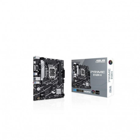 Asus Mainboard||Intel B760 Express|LGA1700|Micro-ATX|Memory DDR5|Memory slots 2|2xPCI-Express 4.0 1x