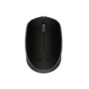Logitech MOUSE USB OPTICAL WRL M171/BLACK 910-004424